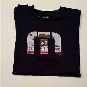 Travis Mathew Black California Republic Men's Shirt